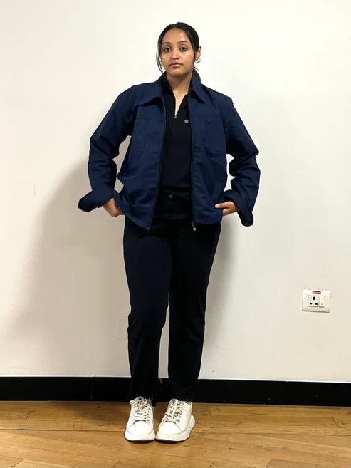 Thin Solidblu Jacket