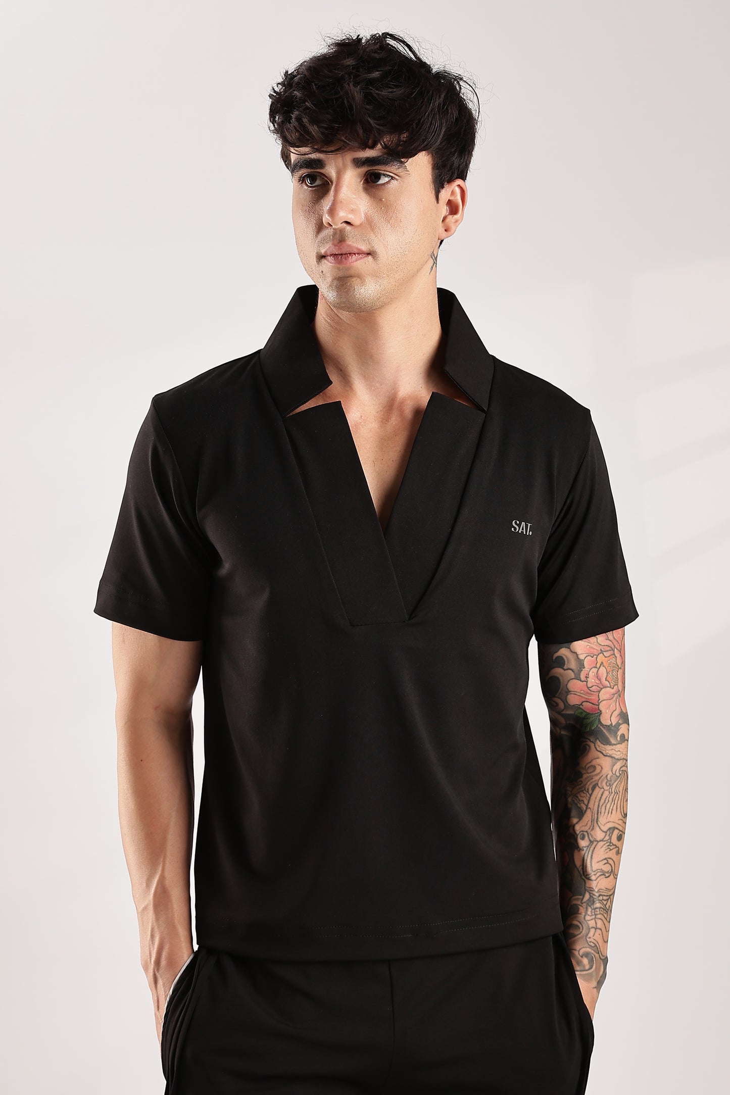 Gazzet Shirt - Short Sleeve 'Black'