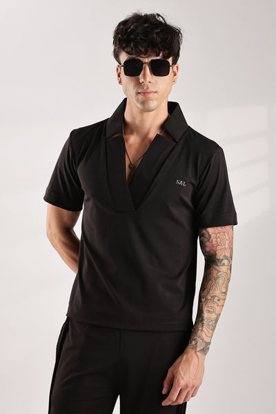 Gazzet Shirt - Short Sleeve 'Black'