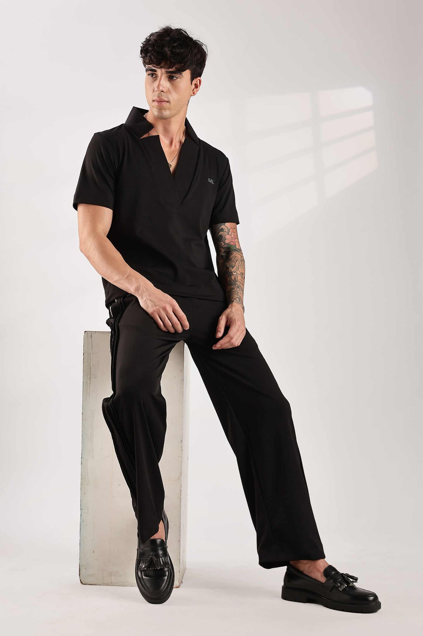 Gazzet Shirt - Short Sleeve 'Black'