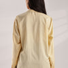 Flowy V Neck wind Shirt 'Yellow'