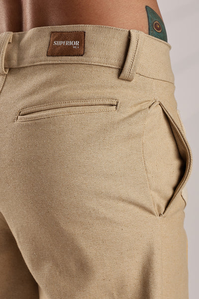 Patch Pocket Raw Denim Pants