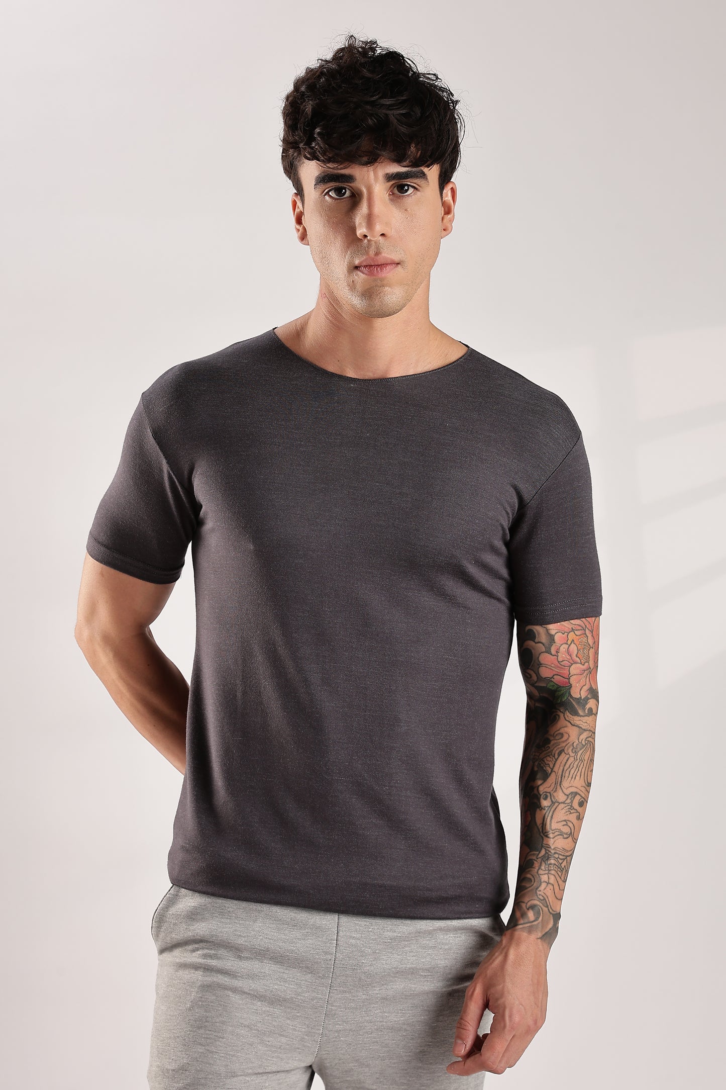 Liquid Tee - Relaxed Fit 'Grey'