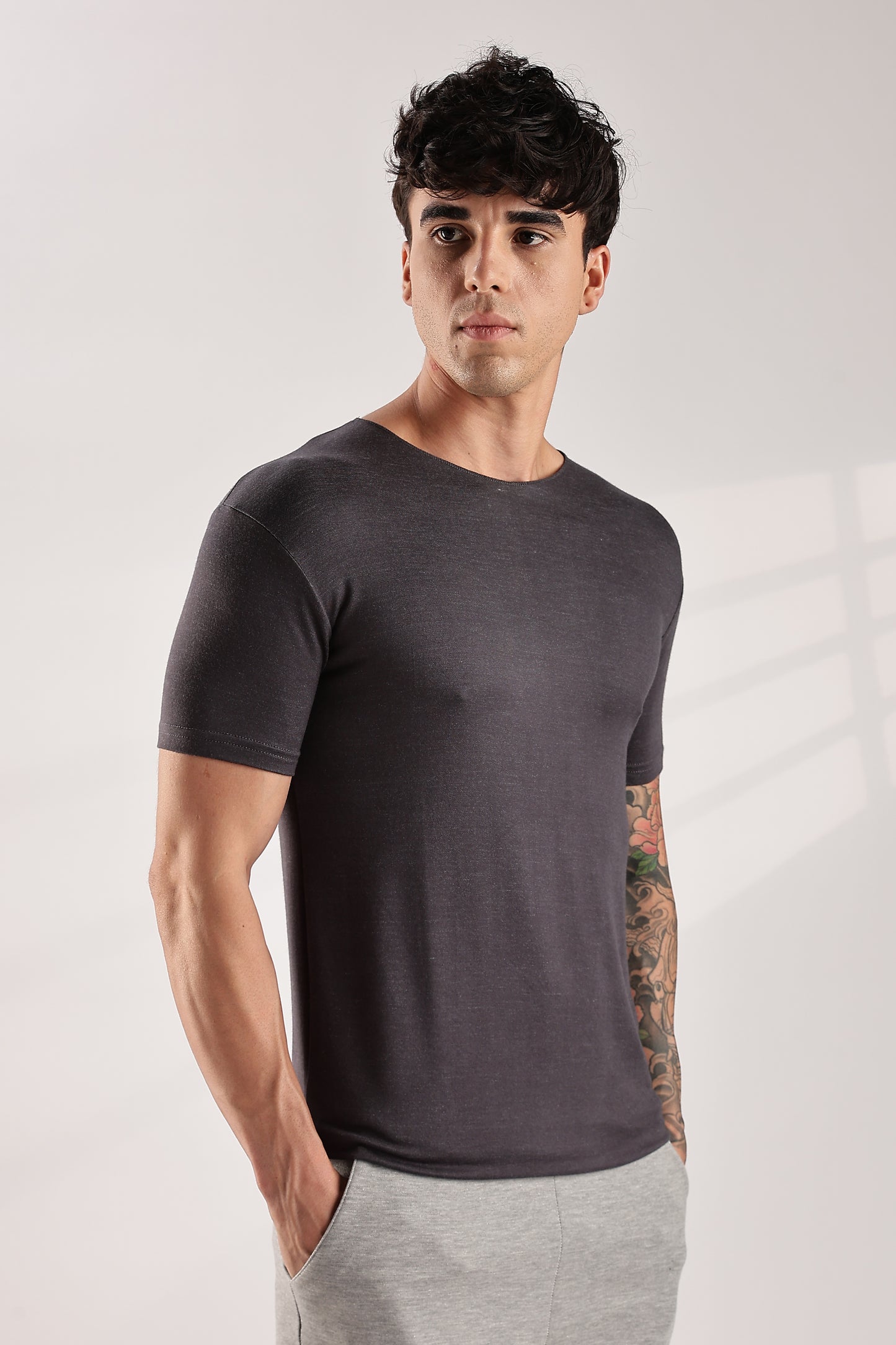 Liquid Tee - Relaxed Fit 'Grey'