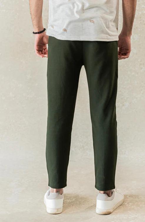 Olive Jogpants (High Waist)