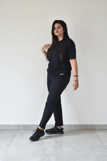 Thin Black Jogpants